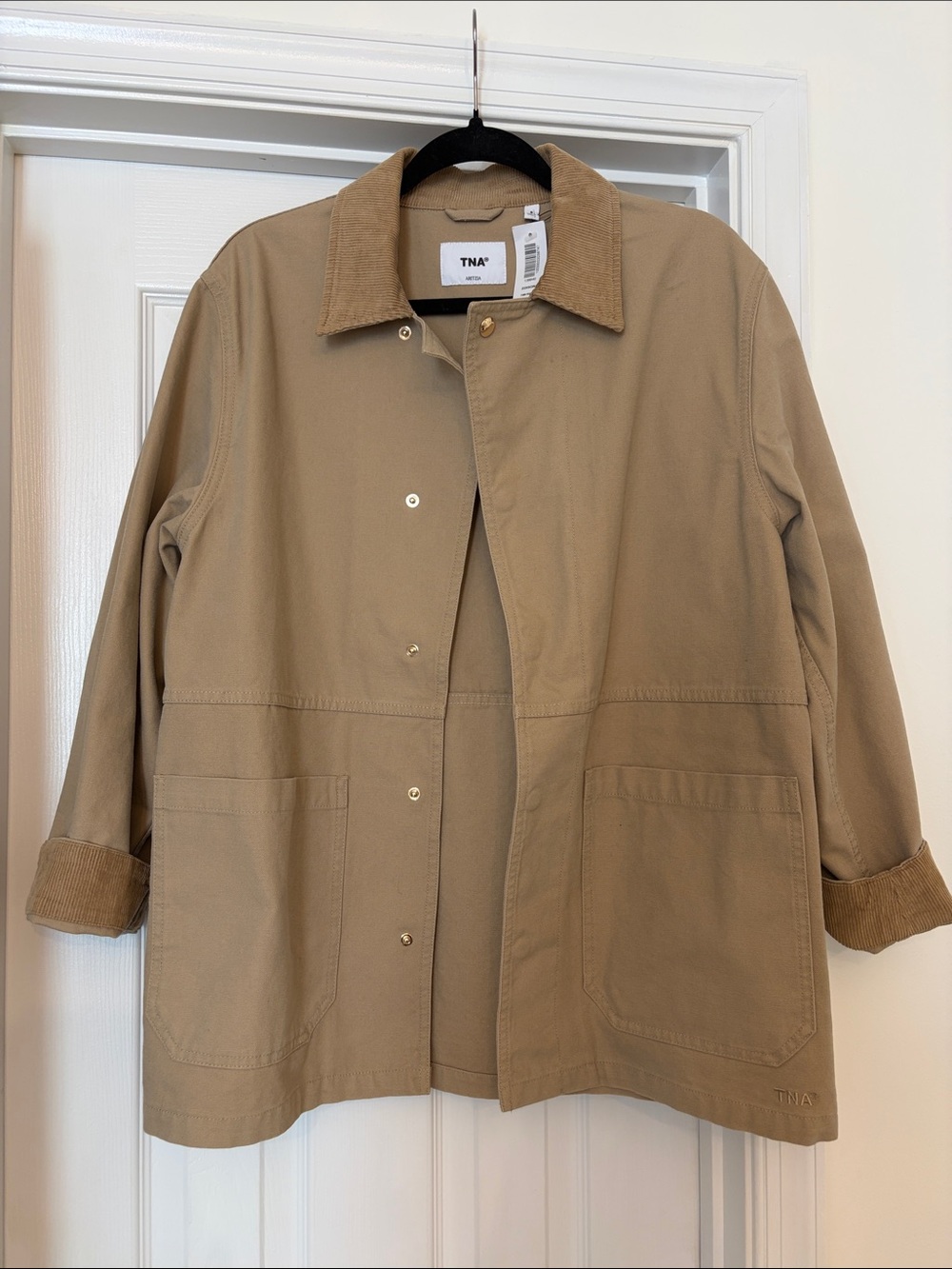 Aritzia cotton utility jacket